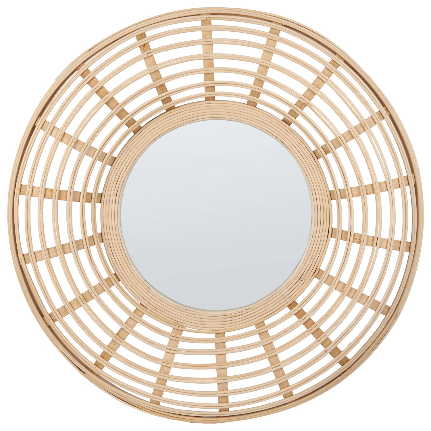 Thumbnail - Beliani Dekospiegel HANUA Naturfarben Beige 6x60x60