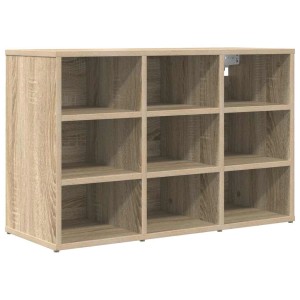 vidaXL Schuhschrank Sonoma Eiche 77,5 x 30 x 51 cm Holzwerkstoff 808678