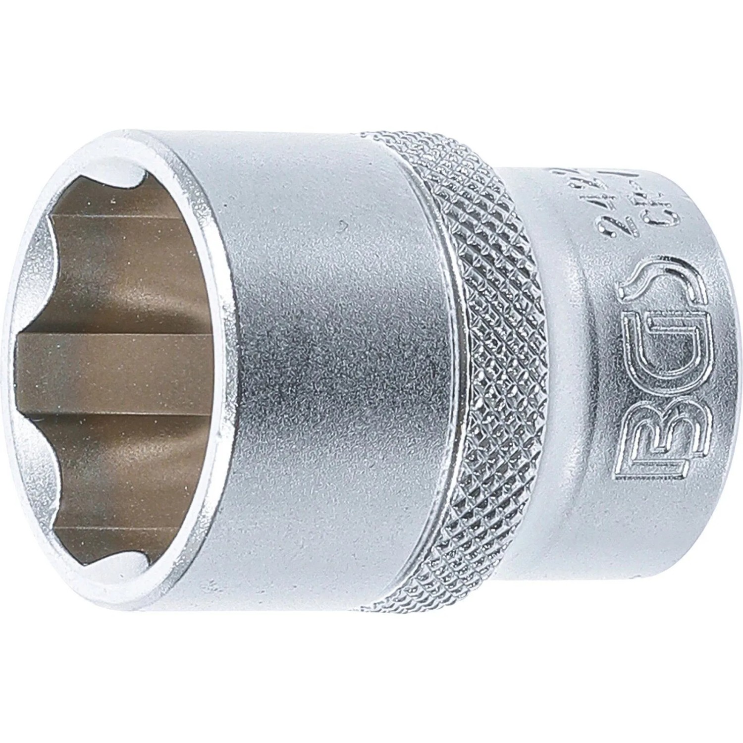 BGS Steckschlüssel Einsatz Super Lock Antrieb Innenvierkant 12 5 Mm  1 2 Zoll  SW 22 Mm 2422