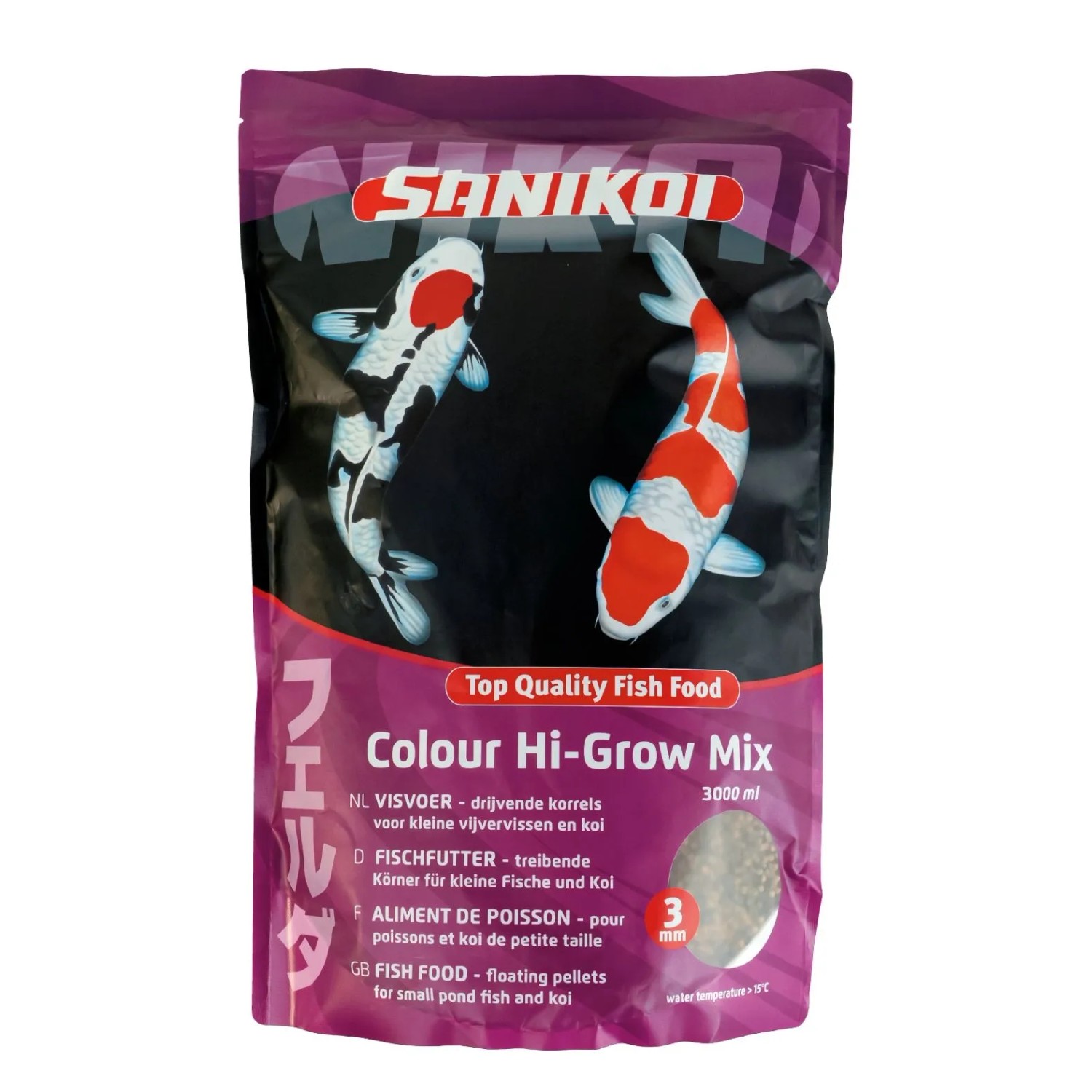 Velda Fischfutter SaniKoi Colour Hi-Grow 3 mm 3,