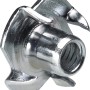 Hettich Einschlagmutter M6/8 mm, verzinkt, für Möbelausstattung.