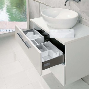 SOTECH BANIO Siphon Ausschnitt Rahmenset Weiß