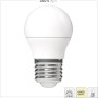 E27 LED-Leuchtmittel Globe G45, 4,9 W, 470 lm, 3er-Set, warmweiß.