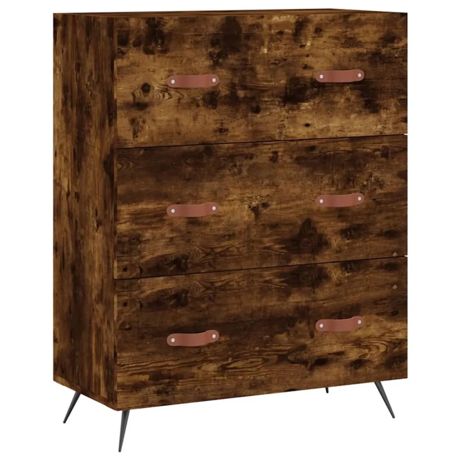 vidaXL Kommode Räuchereiche 69,5x34x90 cm Holzwerkstoff 827825