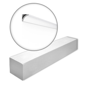 NOEL & MARQUET NMC B5-Box-10 Eckleisten Set, 20m, weiße Stuckleisten für den Innenbereich.