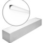 NOEL & MARQUET NMC B5-Box-10 Eckleisten Set, 20m, weiße Stuckleisten für den Innenbereich.