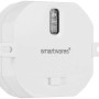 Weißer Smartwares Einbauschalter mit Dimmer für Hausfunksteuerung im Innenbereich.