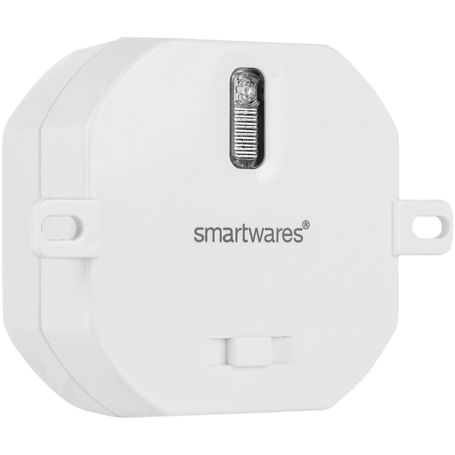 Smartwares Empfänger-Einbauschalter mit Dimmer für den Innenbereich Weiß