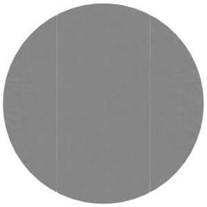 vidaXL Pool-Bodentuch Hellgrau Ø306 cm Polyester Geotextil 94224