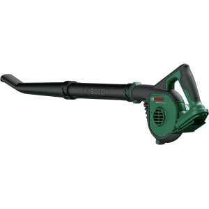 Bosch Akku-Laubbläser UniversalLeafBlow 18V solo, grün/schwarz. Laubbläser für Garten und Hof.