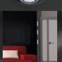 Silberne LED-Deckenleuchte Nevis (Ø 40cm) von Paul Neuhaus. Runde Form, warmweißes Licht.