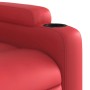 vidaXL Relaxsessel mit Aufstehhilfe Elektrisch Rot Kunstleder 3204449_13