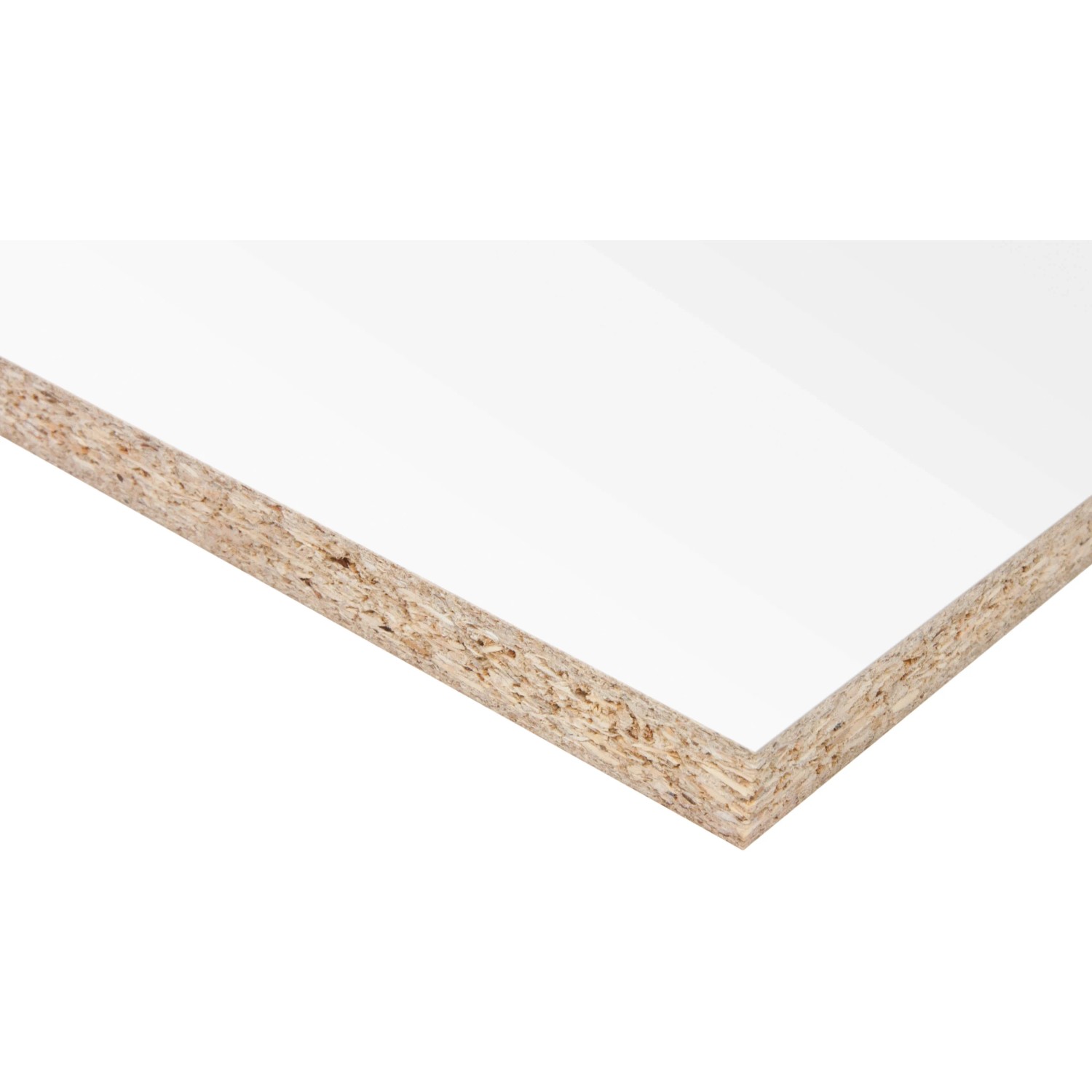 Dekorspanplatte, 280x207x1,6 cm, Weiß-Matt, für Möbelbau & Regalböden.