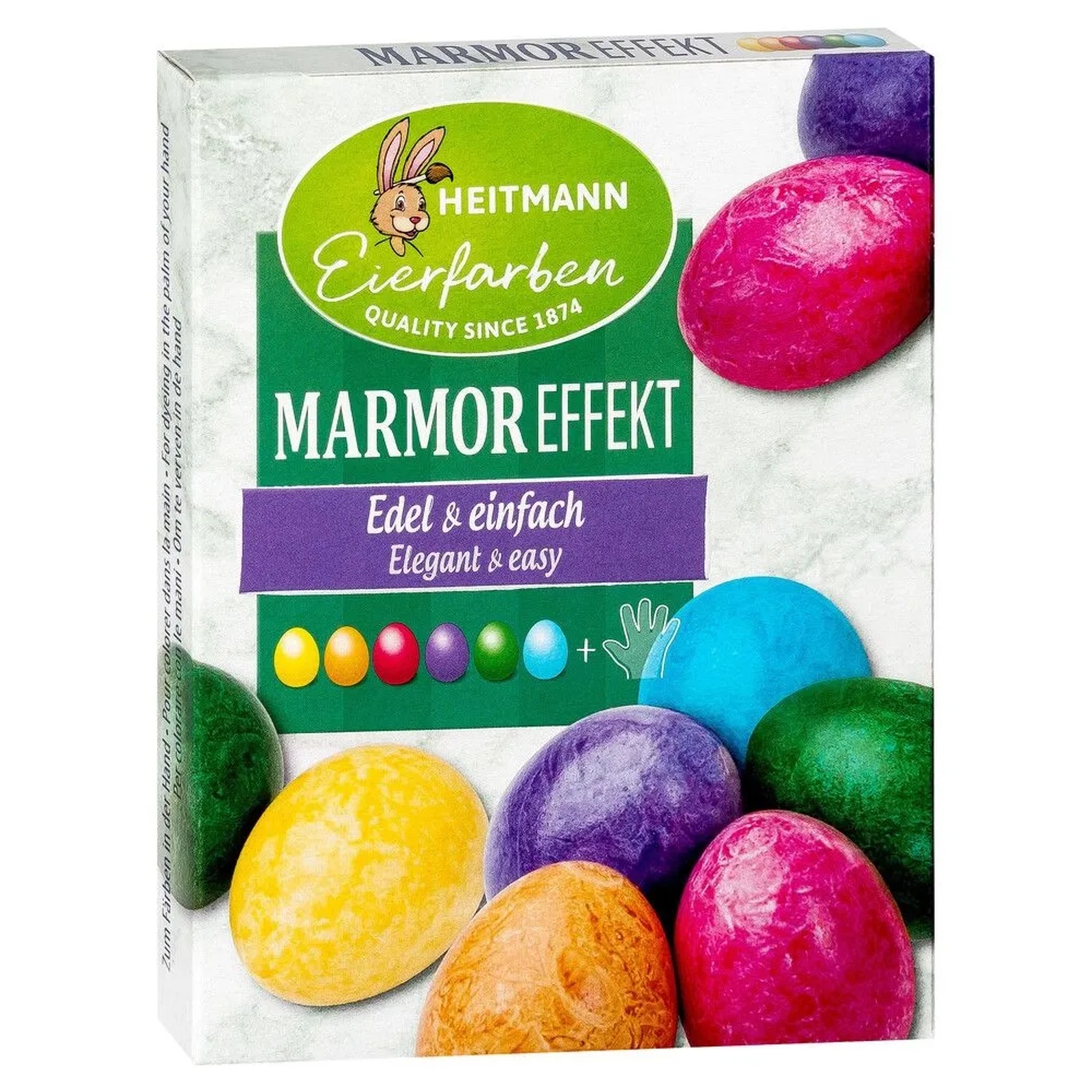 Heitmann Eierfarben Marmor Effekt