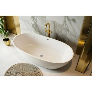 Bad Land Freistehende Badewanne ULF 170x75 + Ablauf