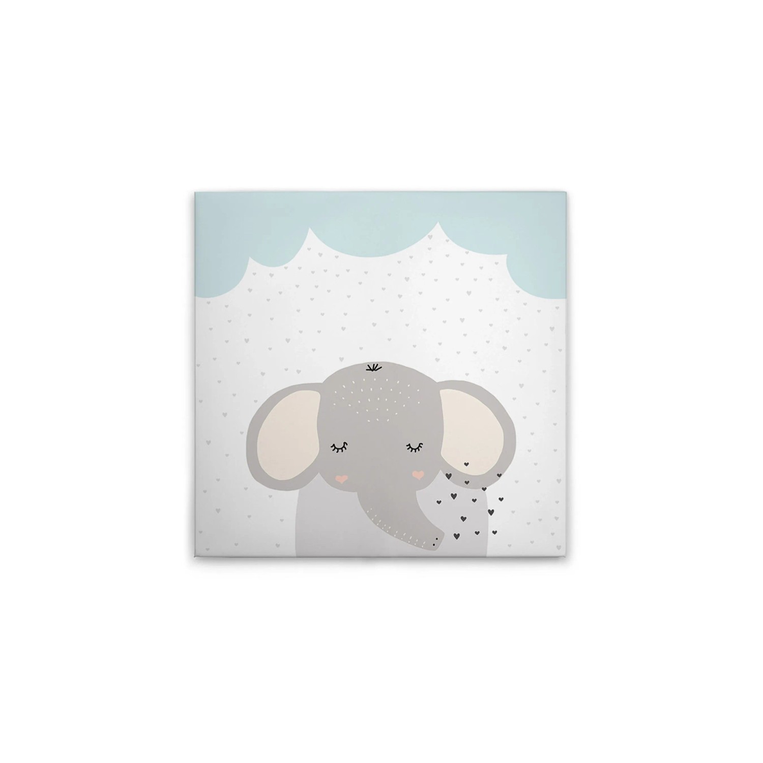 Tadessi Leinwandbild - M1-No.50643 - Elefant - 30 x 30 cm - Quadratisch