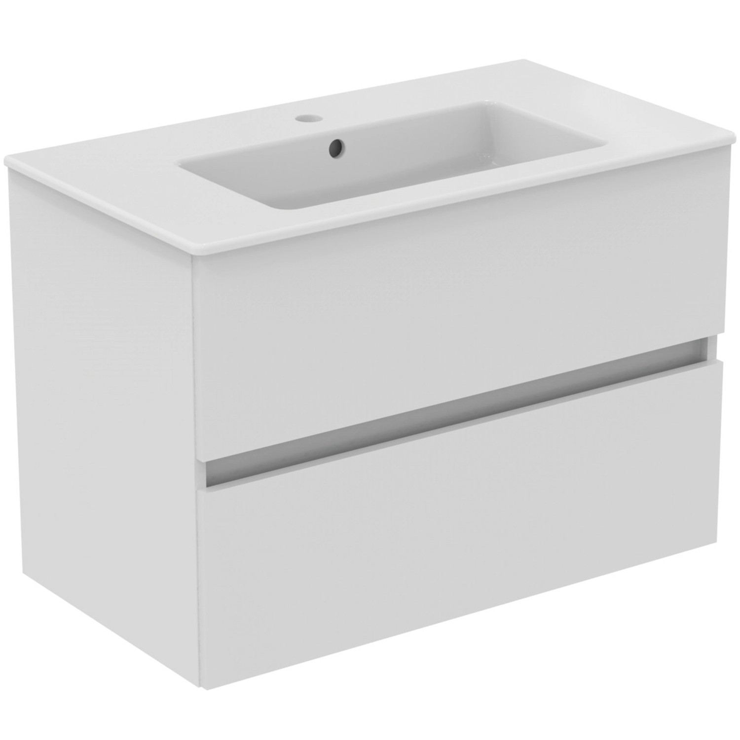 Ideal Standard Möbelpaket Eurovit+ Unterschrank und Waschtisch 81 cm Weiß günstig online kaufen