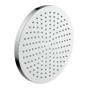 Schütte Kopfbrause Le Mans Chrom, runde Regendusche mit Antikalk-Düsen.