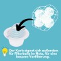 Amapool Skimmer Korb 16 cm, weiß, mit Griff und Filterbällen im Netz. Poolbau Zubehör.
