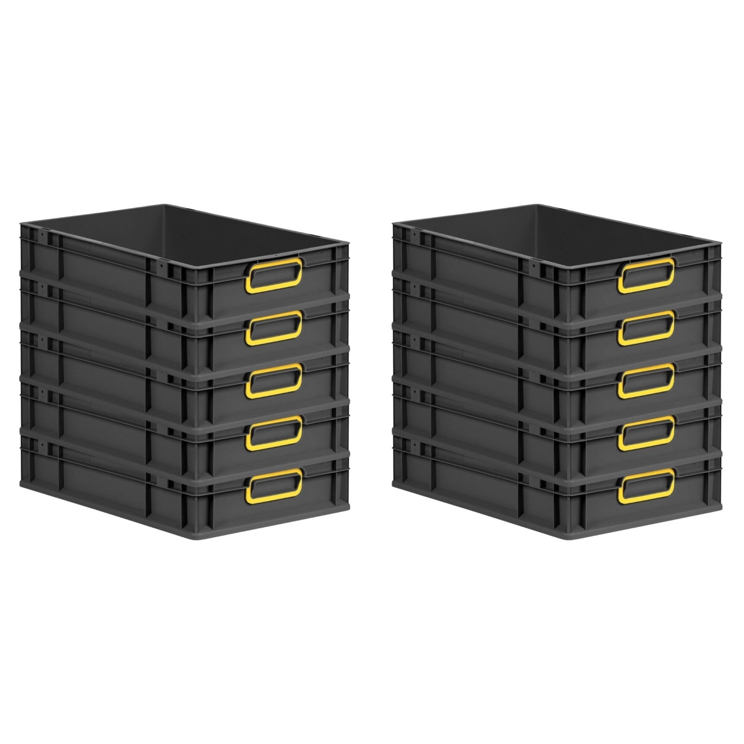 PROREGAL SparSet 10x Eurobox Nextgen Color HxBxT 12x40x60cm 23 Liter Griffe günstig online kaufen