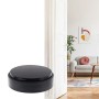 Schwarzer Wagner Bodentürstopper Black Deluxe, selbstklebend, Ø 50 mm.