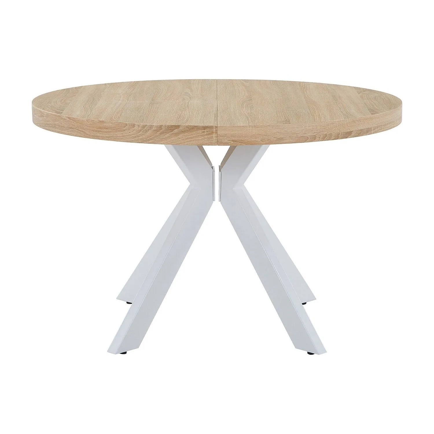 Vente-unique Esstisch Komoni Naturfarben Hell  Weiß 170 cm  220 cm  120 cm