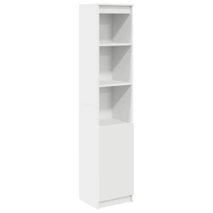 vidaXL Highboard Weiß 37,5x35x180 cm Holzwerkstoff 861670