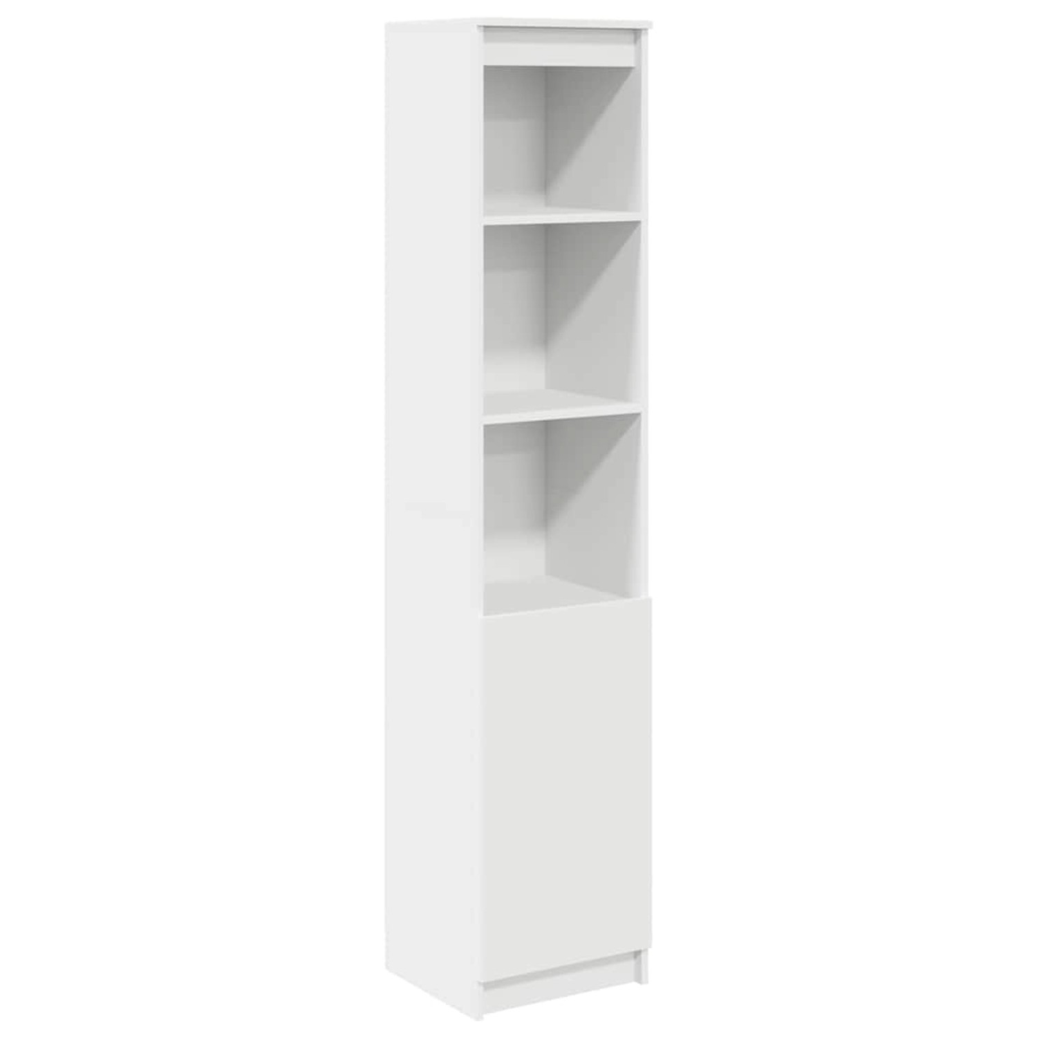 vidaXL Highboard Weiß 37,5x35x180 cm Holzwerkstoff 861670 günstig online kaufen