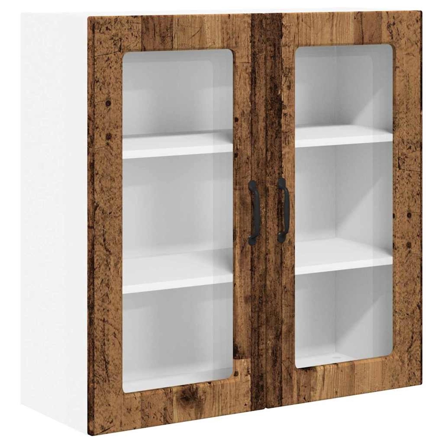 vidaXL Küchenwandschrank mit Tür Altholz 80 x 31 x 80 cm Holzwerkstoff 8854 günstig online kaufen