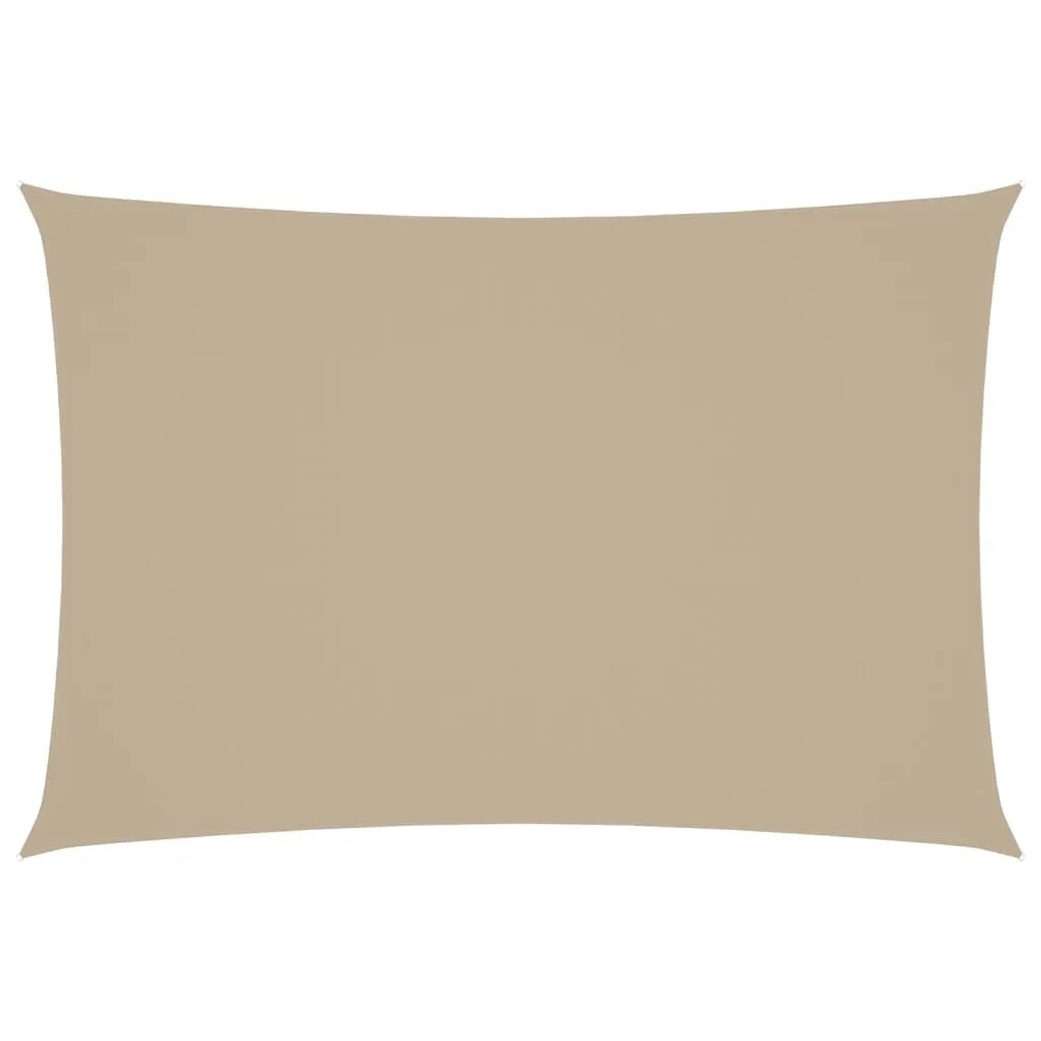 vidaXL Sonnensegel Oxford-Gewebe Rechteckig 2,5x4,5 m Beige 135153