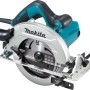 Makita Handkreissäge 65 mm, blau-schwarze Ausführung. Leistungsstark und präzise für Holzarbeiten.