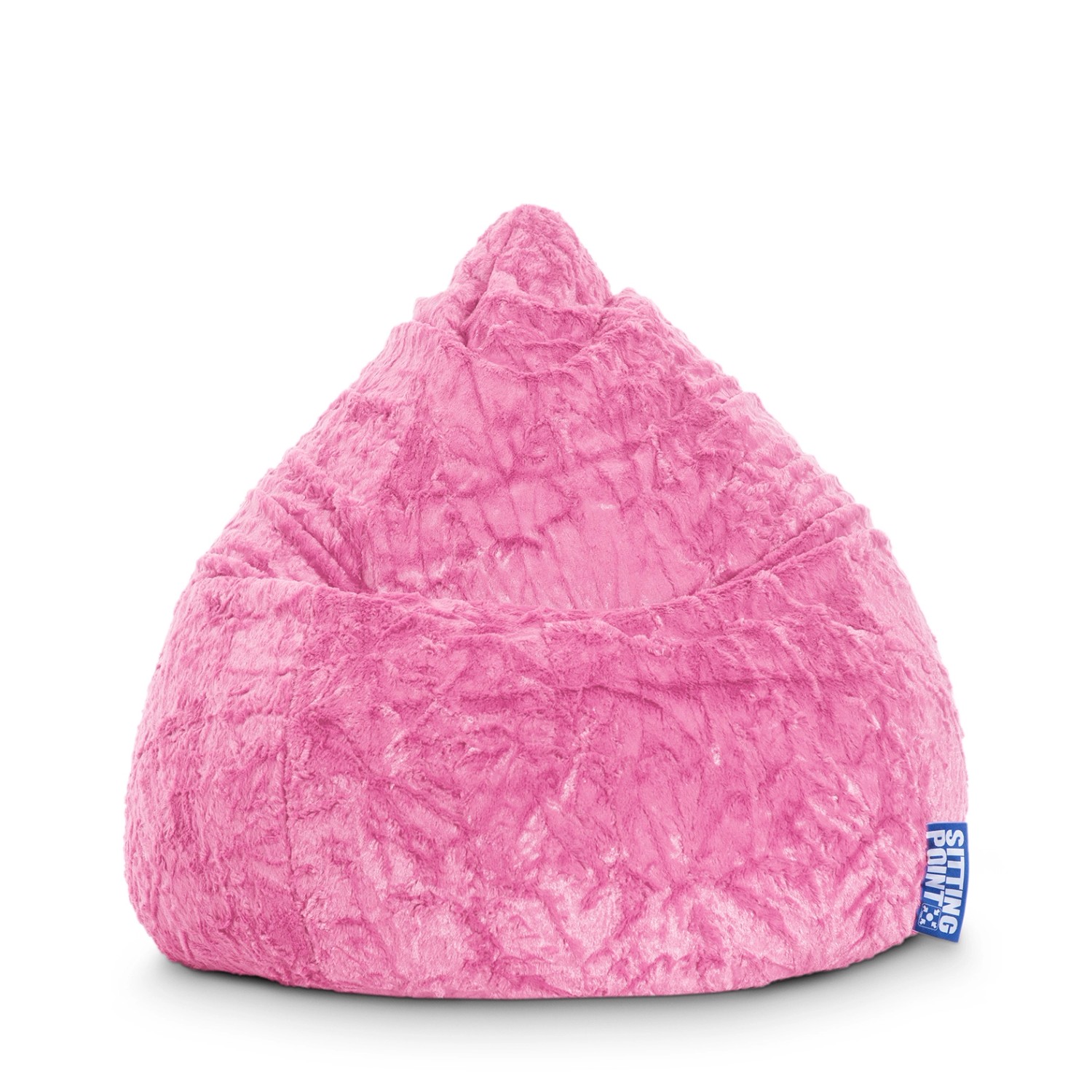 Sitting Point Sitzsack Fluffy 120 l Pink