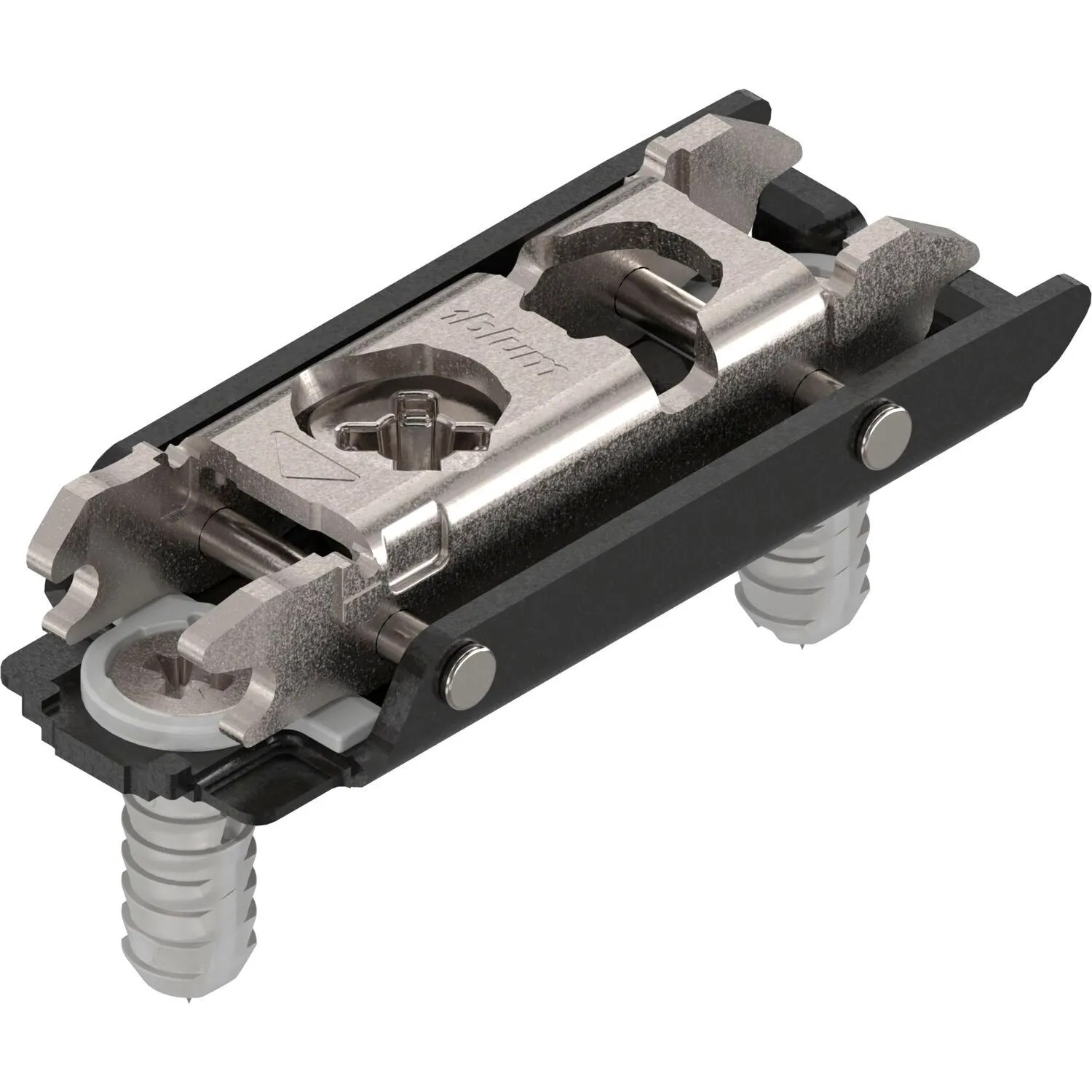 Blum Exzenter-Montageplatte Clip Onyx Gerade Stahl Expando Distanz 0 mm