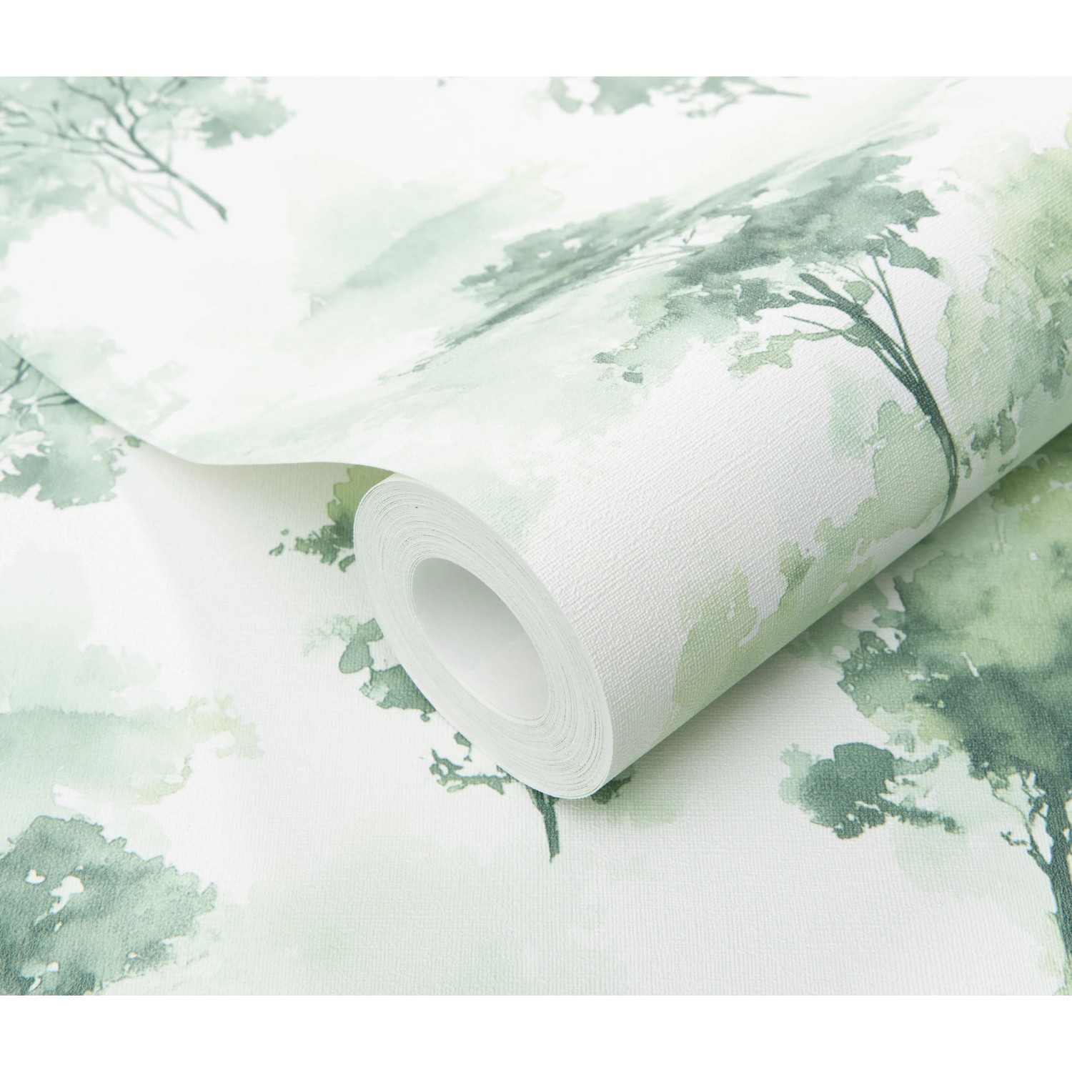 Erismann Vliestapete Forest Dreams Lightwood 10,05 m x 0,53 m Grün FSC®