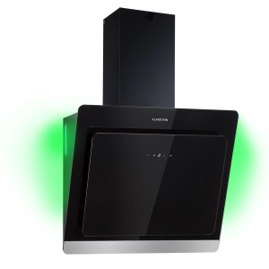 Klarstein Aurora 60 Smart Dunstabzugshaube 550 m³/h 60cm Kopffrei Ambiente-Licht   EEC A++ Schwarz