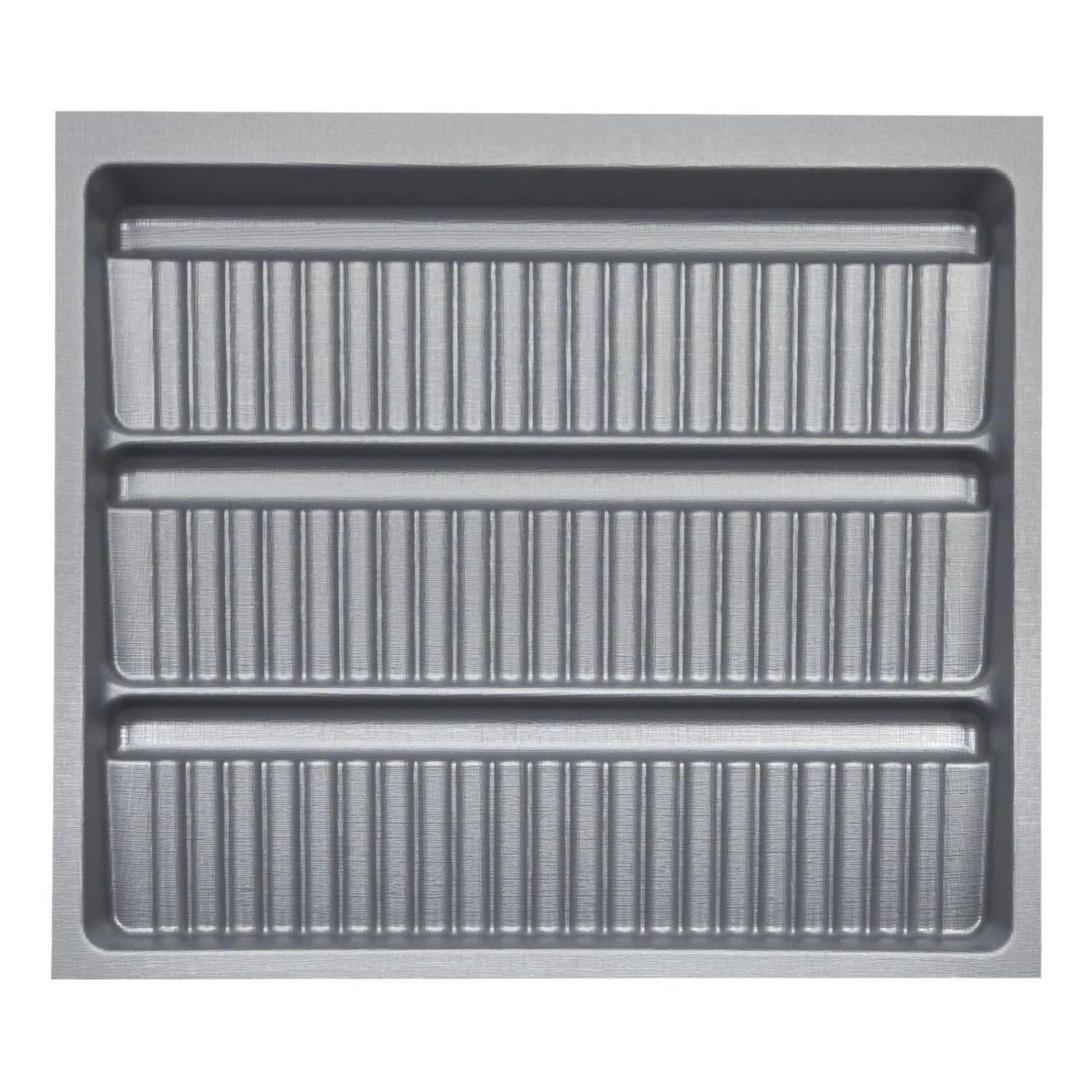 SOTECH ORGA-BOX-3 Gewürzgläsereinsatz Tiefe 473 mm Höhe 50,5 mm Silbergrau Schubladeneinsätze Breite 491 mm