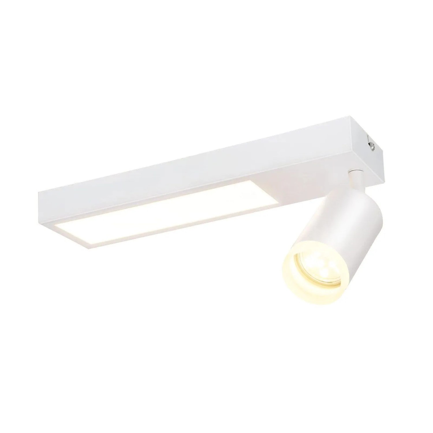 NETTLIFE Deckenstrahler aus Metall L24 Weiß