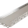 Sockelschiene Plus, 160mm, aus Aluminium für Vollwärmeschutz-Systeme. Saubere Kante, einfache Montage.