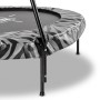 EXIT Tiggy Junior Trampolin, schwarz-grau, Ø140cm mit Bügel. Gartentrampolin für Kinder.