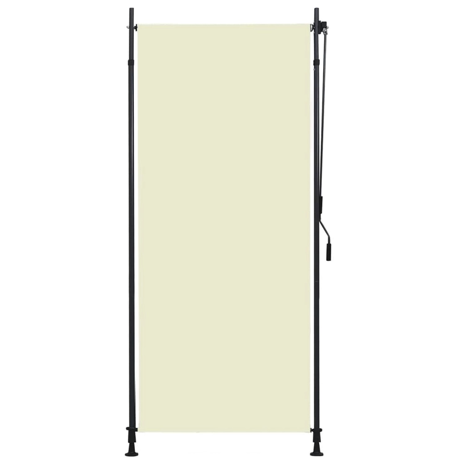 vidaXL Außenrollo 100 x 270 cm Creme