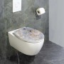 Wenko Premium WC-Sitz Grey Marble aus Duroplast mit Absenkautomatik_2