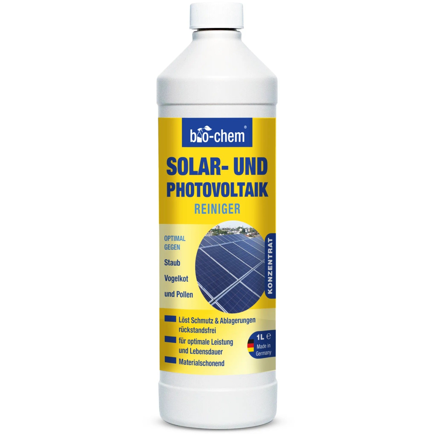 bio-chem Solar- und Photovoltaikreiniger 1, Konzentrat für Solarmodule