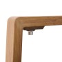 Detailaufnahme des Teaklook-Aluminiumgestells vom Siena Garden Dining Sessel Move Catania.