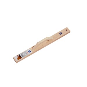 LUX Schlagleiste Comfort, 60 cm, aus Holz mit Griff, für Maurer- und Fliesenarbeiten.