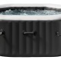 Intex PureSpa Octagon: Aufblasbarer Whirlpool mit Salzwassersystem, Ø 201 cm.