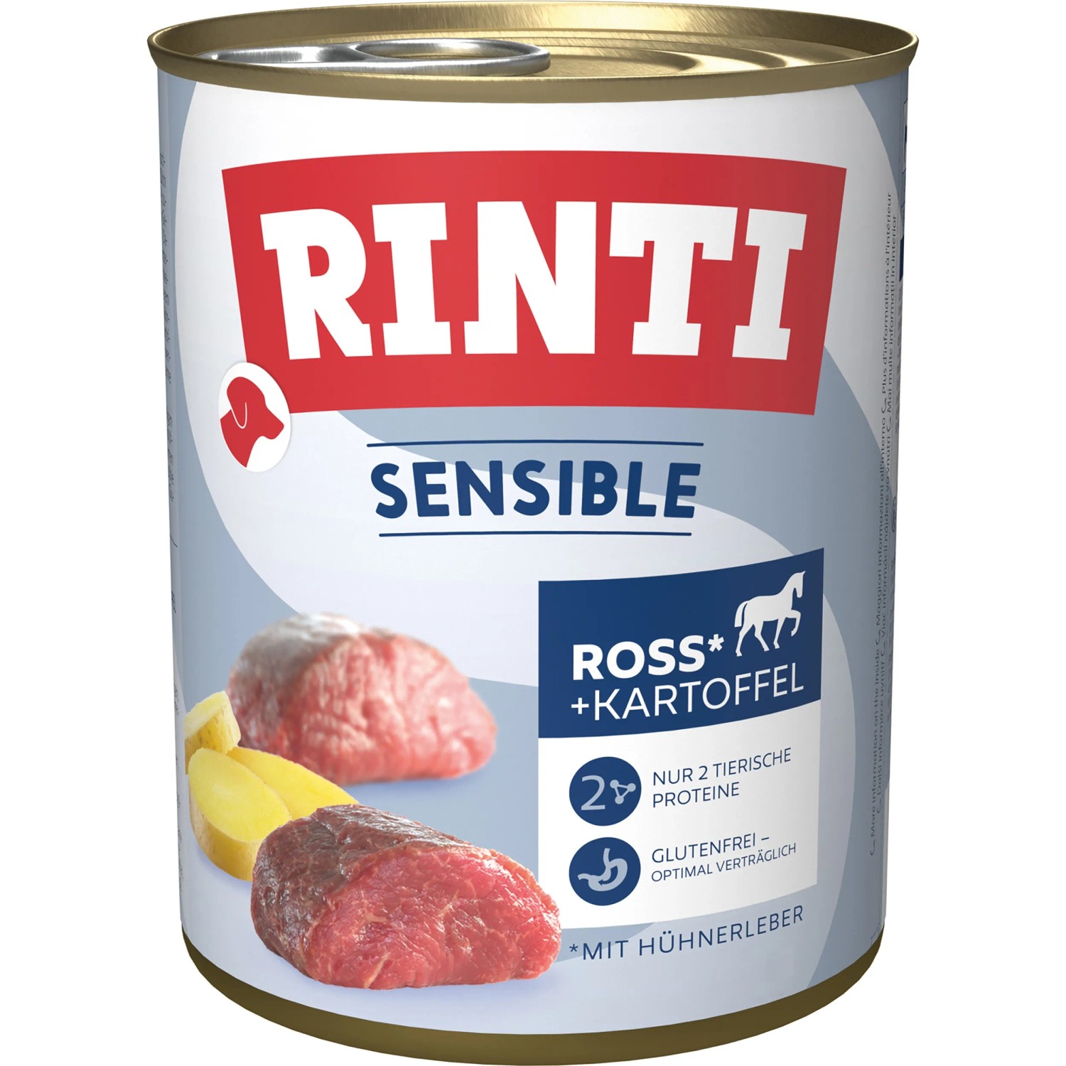 Rinti Hunde-Nassfutter Sensible Ross und Kartoffel 800 g