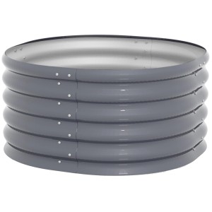 Vitavia Hochbeet 401 Vita Rund, Granit, 82x162x40cm, aus Metall.