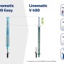 Vergleich: Leifheit Wäschespinne Linomatic V 400 (rechts) vs. Linomatic 400 Easy. Kompakter Wäscheständer.