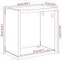 vidaXL Würfelregale 6 Stk Weiß 26x15x26 cm 807027_11