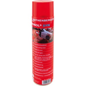 Rothenberger Ronol Syn Gewindeschneidfluid Spraydose, rot, 600ml für saubere Gewinde.